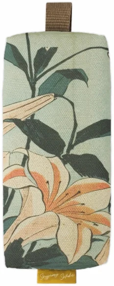Piórnik szkolny prostokątny Lilie Katsushika Hokusai