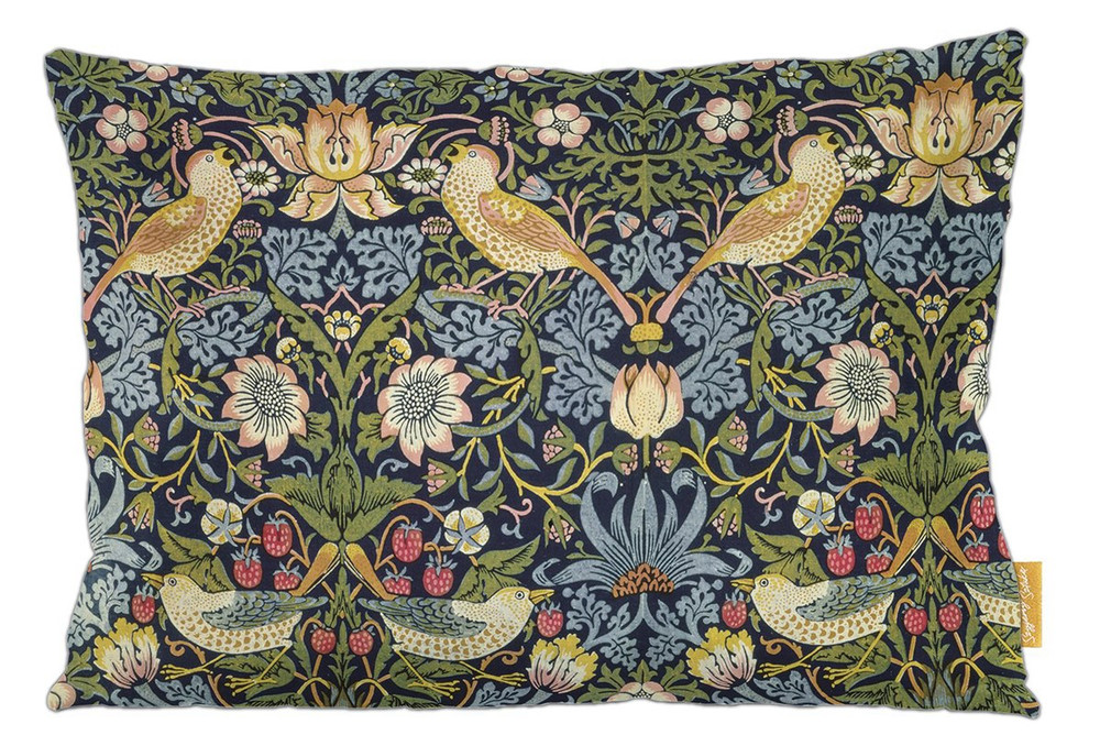 Poduszka Kradzież truskawek William Morris