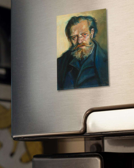 Magnes Portret Franciszka Wyspiańskiego, ojca artysty Stanisław Wyspiański