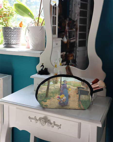 Kosmetyczka Kwietna dziewczyna w Holandii George Hitchcock