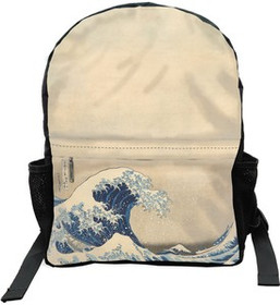 Plecak Szkolny Wielka fala w Kanagawie Hokusai Katsushika