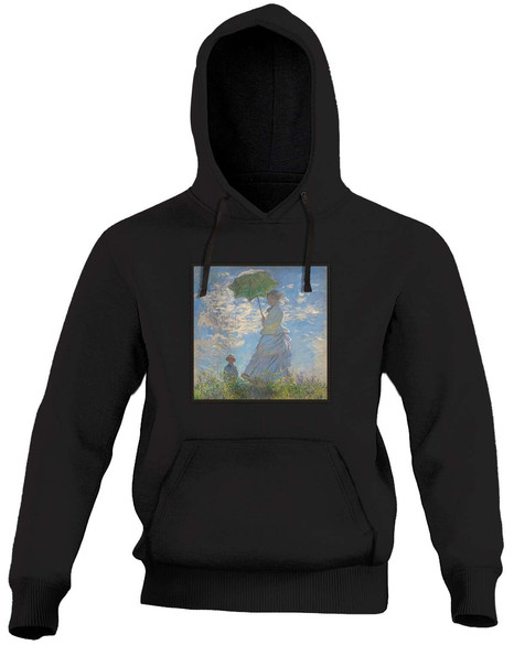 Bluza z naszywką Kobieta z parasolem Claude Monet