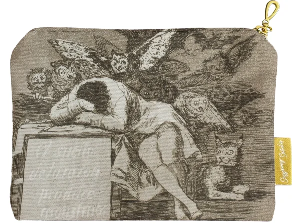 Kosmetyczka mini Gdy rozum śpi, budzą się demony Francisco Goya