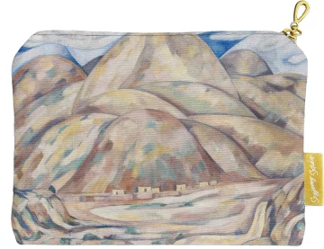 Kosmetyczka mini Krajobraz nr 3, Kopalnie gotówki, Nowy Meksyk Marsden Hartley