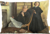 Henri Degas i jego siostrzenica Lucie Degas