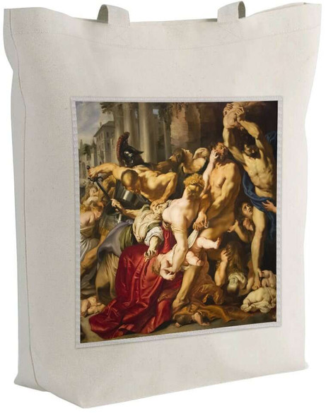 Torba z naszywką Rzeź niewiniątek Peter Paul Rubens