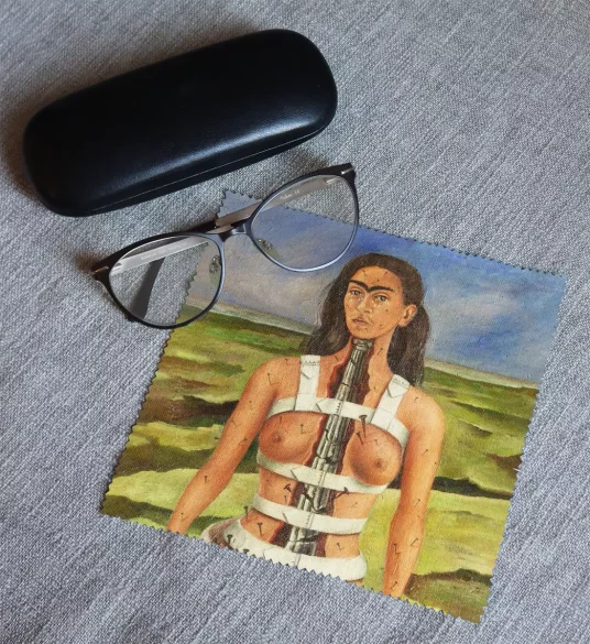 Ściereczka do okularów Strzaskana kolumna Frida Kahlo
