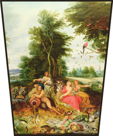 Ekran Cztery Żywioły Jan van Kessel (starszy)