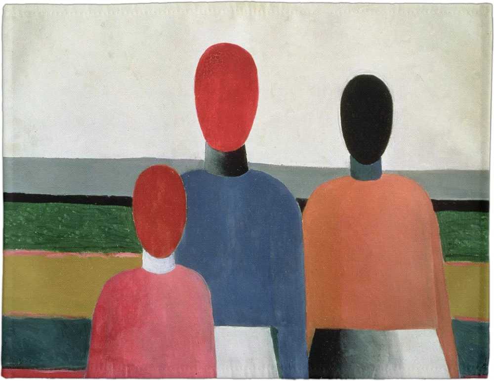 Podkładka na stół Trzy postacie kobiece Kazimir Severinovich Malevich