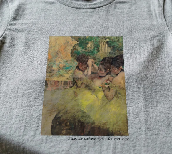 Bluzka damska Żółte tancerki (ze skrzydłami) Edgar Degas
