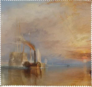 Ściereczka do okularów Ostatnia droga Temeraire’a William Turner