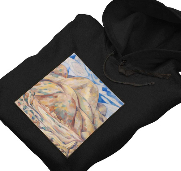 Bluza z naszywką Krajobraz nr 3, Kopalnie gotówki, Nowy Meksyk Marsden Hartley