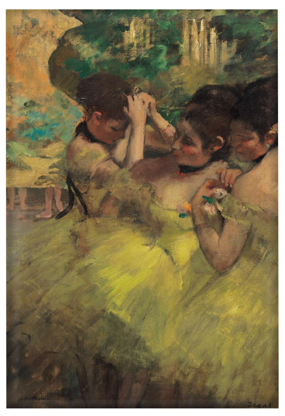 Magnes Żółte tancerki (ze skrzydłami) Edgar Degas