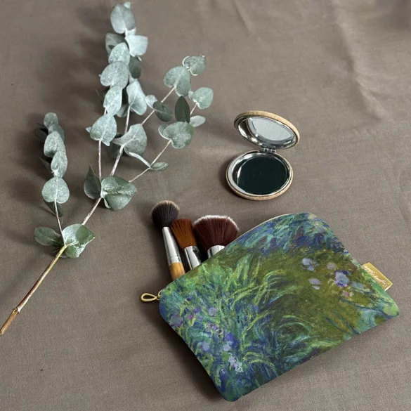 Kosmetyczka mini Irysy Claude Monet