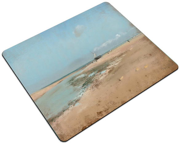 Podkładka Plaża podczas odpływu (ujście rzeki) Edgar Degas 24x19cm