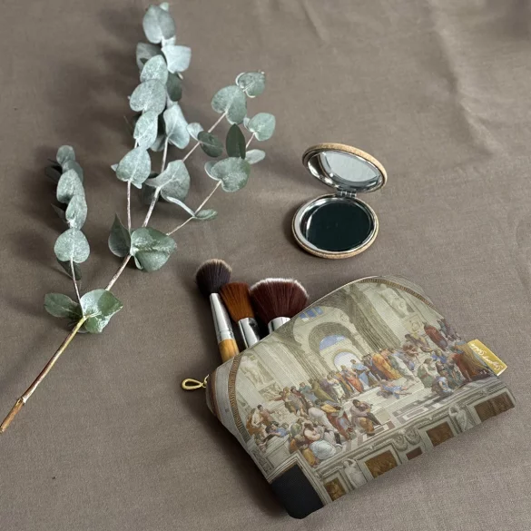 Kosmetyczka mini Szkoła Ateńska Rafael Santi