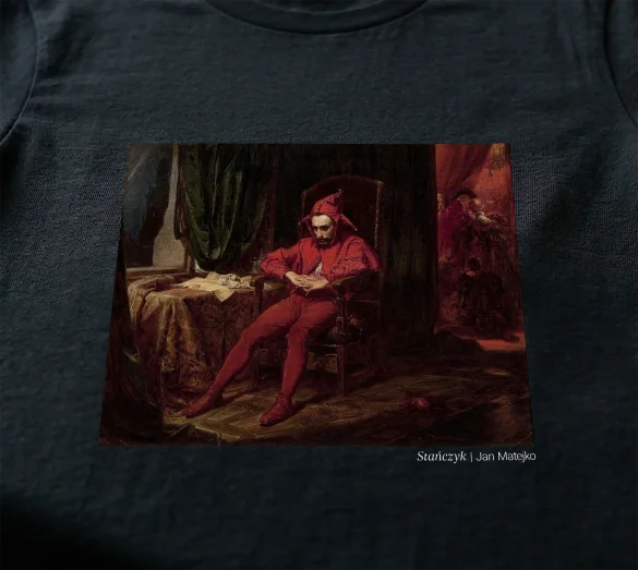 Koszulka z nadrukiem Stańczyk Jan Matejko