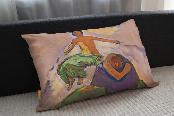 Poduszka Smutek i nadzieja Koloman Moser