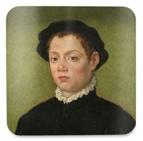 Podkładka pod kubek Młody człowiek Sofonisba Anguissola