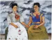 Podkładka na stół Dwie Fridy Frida Kahlo