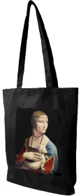 Torba bawełniana Dama z gronostajem Leonardo da Vinci