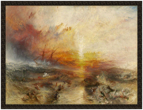 Naszywka Statek niewolniczy William Turner