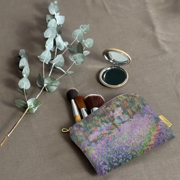 Kosmetyczka mini Ogród artysty w giverny  Claude Monet