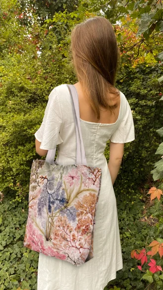 Torba na ramię shopper Projektowanie tkanin William Kilburn