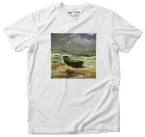 Koszulka z naszywką Marée montante Édouard Manet