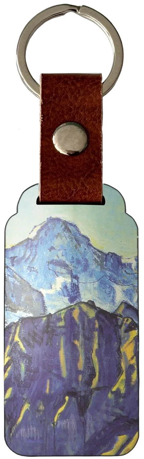 Brelok Eiger, Mönch und Jungfrau in der Morgensonne Ferdinand Hodler