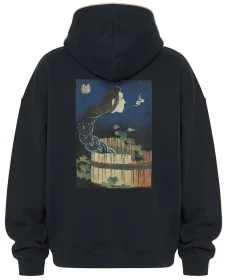 Bluza oversize Dom Połamanych Płyt Katsushika Hokusai