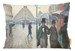 Poduszka Paryż. Deszczowy dzień Gustave Caillebotte