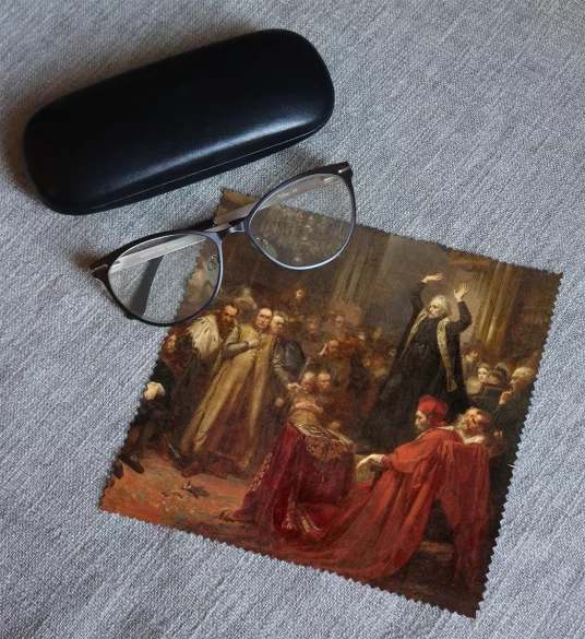 Ściereczka do okularów Kazanie Skargi Jan Matejko