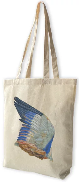 Torba bawełniana Skrzydło niebieskiego walca, Kopia oryginału Albrechta Durera Hans Hoffmann