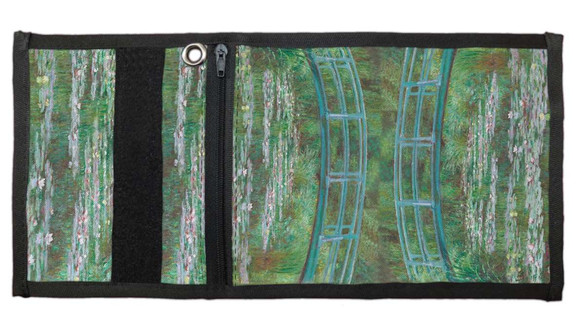 Portfel Most nad stawem z liliami wodnymi Claude Monet