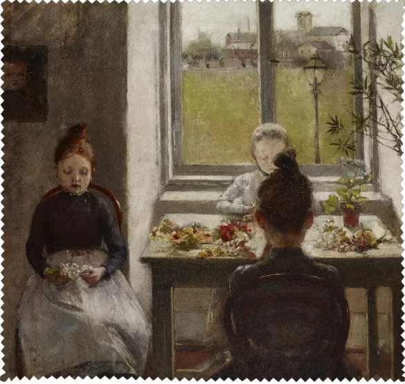 Ściereczka do okularów Kwiaciarki Olga Boznańska