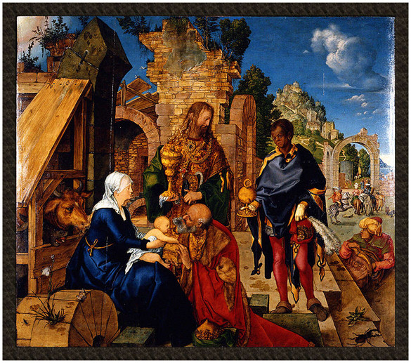 Naszywka Hołd Trzech Króli Albrecht Dürer