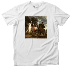 Koszulka z naszywką Ucieczka Henryka Walezego z Polski Artur Grottger