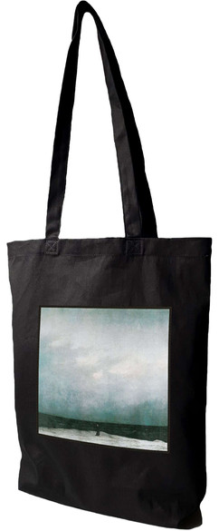 Torba z naszywką Mnich na brzegu morza Caspar David Friedrich