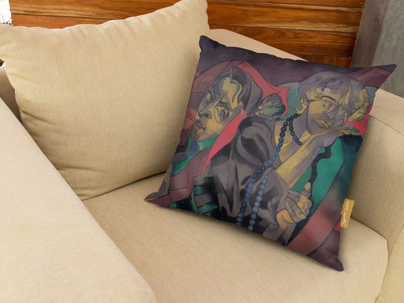 Poduszka Dwie głowy Witkacy