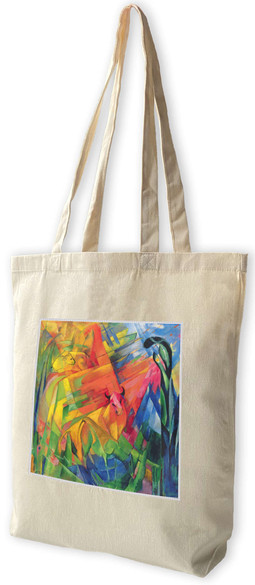 Torba z naszywką Zwierzęta w krajobrazie Franz Marc