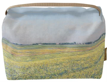 Kosmetyczka kuferek Równina Gennevilliers, żółte pola Gustave Caillebotte