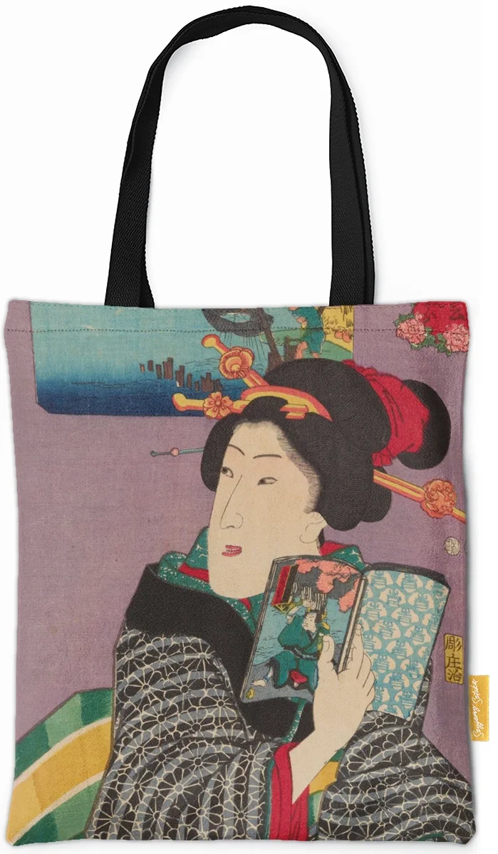 Torba na ramię Krajobrazy i piękności Utagawa Kuniyoshi