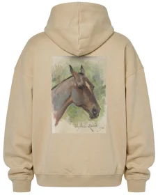 Bluza oversize Głowa gniadego konia Wojciech Kossak