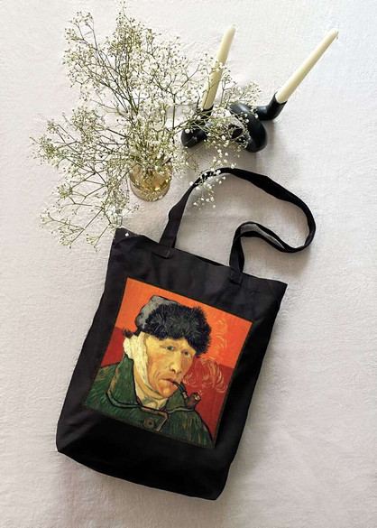 Torba z naszywką Autoportret z zabandażowanym uchem Vincent Van Gogh