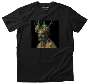 Koszulka z naszywką Cztery pory roku w jednej głowie Giuseppe Arcimboldo