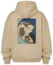 Bluza oversize Śmiejący się Demon Katsushika Hokusai