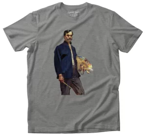 Koszulka Portret własny z paletą Wojciech Kossak