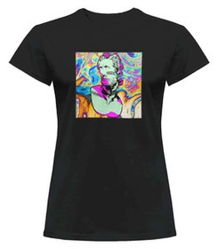 Bluzka damska z naszywką Psychodelic 04