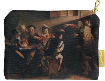 Kosmetyczka mini Powołanie świętego Mateusza Caravaggio